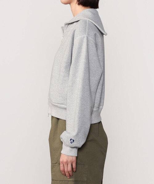 ORCIVAL | 裏毛 ジップセーラー WOMEN