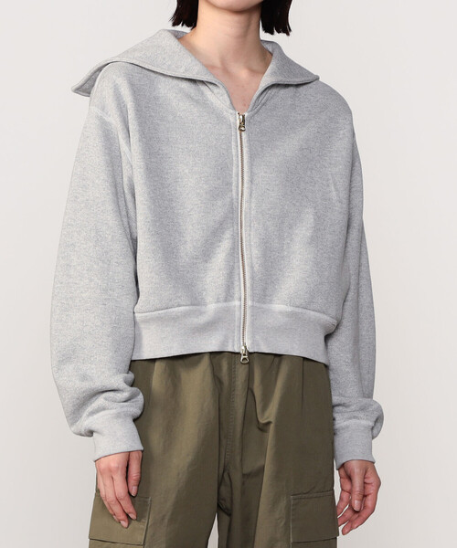 ORCIVAL 裏毛ジップセーラー ORCIVAL | 裏毛 ジップセーラー WOMEN