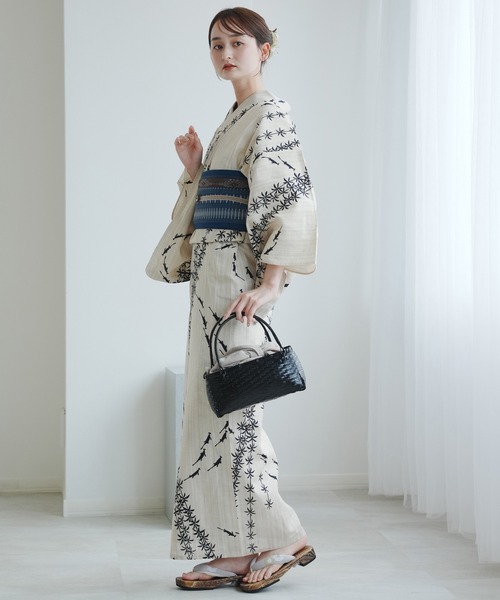 美品 utatane ウタタネ 浴衣 帯 兵児帯 シンプル 白 黒 ベージュ 楽天市場】【utatane 高級変わり織 浴衣3点セット オフホワイト