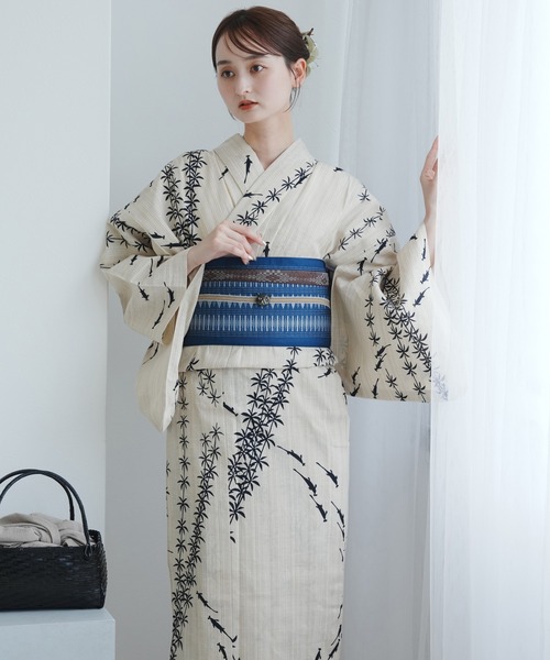 セール】手染め注染浴衣3点セット utatane×注染工房 先染め