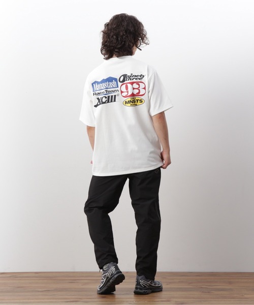 MANASTASH(マナスタッシュ)の「MANASTASH/マナスタッシュ/RE:POLY TEE TEAM 93(Tシャツ/カットソー・メンズ・ホワイト/ブラック/ブルー・XL/L/M/S)」の10枚目の写真