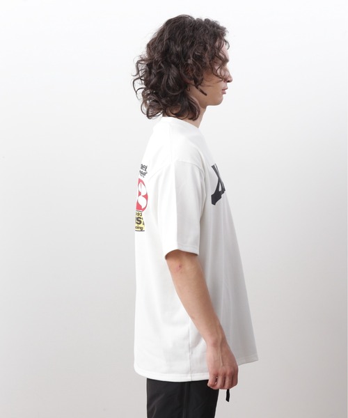 MANASTASH(マナスタッシュ)の「MANASTASH/マナスタッシュ/RE:POLY TEE TEAM 93(Tシャツ/カットソー・メンズ・ホワイト/ブラック/ブルー・XL/L/M/S)」の8枚目の写真