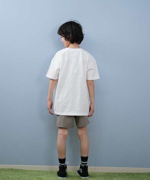 THRASHER（スラッシャー）の「THRASHER/スラッシャー FRAME LOGO S/S T キッズ Tシャツ 25S401-42（Tシャツ/カットソー・キッズ・ブラック/ホワイト・130cm/140cm/150cm/160cm）」の5枚目の写真