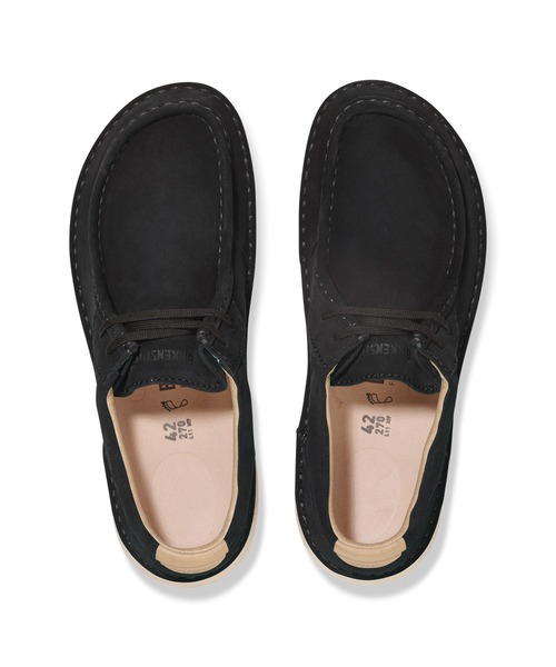 BIRKENSTOCK(ビルケンシュトック)の「【公式】ビルケンシュトック Pasadena/パサデナ スエードレザー(モカシン/デッキシューズ・メンズ・ブラック・25cm【レギュラー幅】/28.5cm【レギュラー幅】)」の5枚目の写真