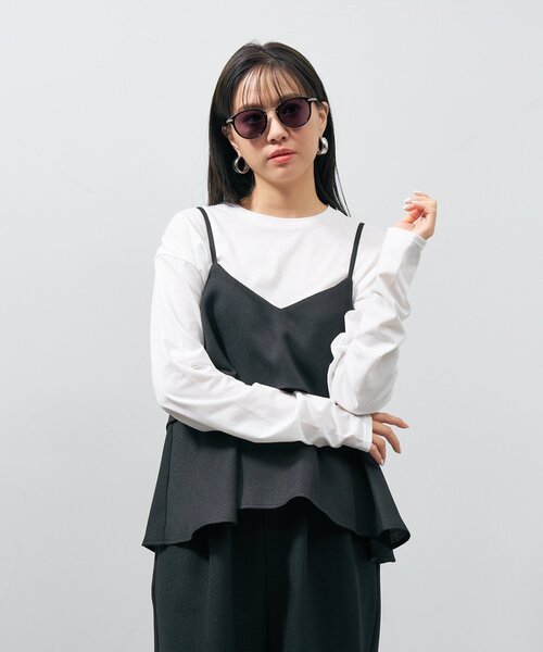 UNITED ARROWS(ユナイテッドアローズ)の「【WEB限定】ボストン型 サングラス|調光サングラス|レンズの色が変わる|ゴールド|メタル|UVカット|紫外線対策|ユナイテッドアローズ|Zoff|UNITED ARROWS(サングラス・レディース・ブラック/ブラウン系その他5・FREE)」の13枚目の写真