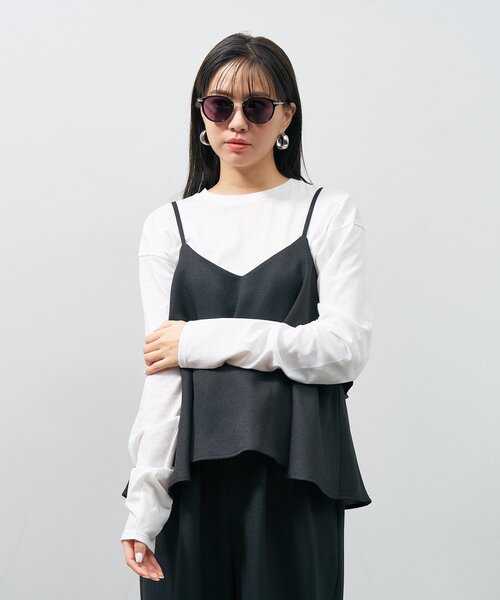 UNITED ARROWS(ユナイテッドアローズ)の「【WEB限定】ボストン型 サングラス|調光サングラス|レンズの色が変わる|ゴールド|メタル|UVカット|紫外線対策|ユナイテッドアローズ|Zoff|UNITED ARROWS(サングラス・レディース・ブラック/ブラウン系その他5・FREE)」の14枚目の写真