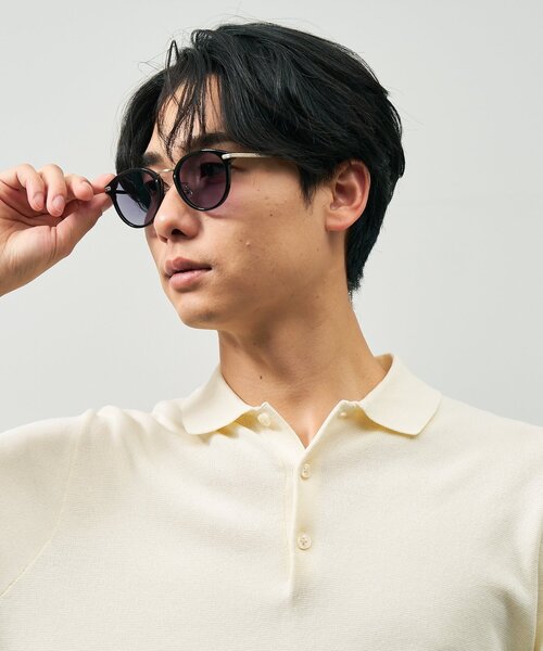 UNITED ARROWS(ユナイテッドアローズ)の「【WEB限定】ボストン型 サングラス|調光サングラス|レンズの色が変わる|ゴールド|メタル|UVカット|紫外線対策|ユナイテッドアローズ|Zoff|UNITED ARROWS(サングラス・レディース・ブラック/ブラウン系その他5・FREE)」の21枚目の写真