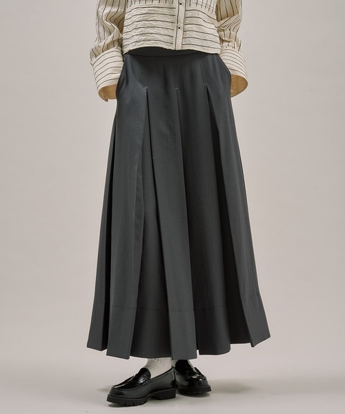 プリクルータックフレアスカート（スカート）｜PUBLIC TOKYO