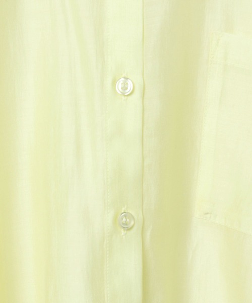 GLOBAL WORK(グローバルワーク)の「イージーケアシアーシャツ長袖/324591(シャツ/ブラウス・キッズ・オフホワイト/サックスブルー/ピンク/イエロー・130cm/140cm/150cm/160cm)」の12枚目の写真