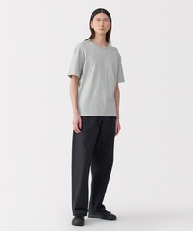 MUJI Labo | 〔MUJI Labo〕紳士　昔ながらの製法で編み立てた天竺クルーネック半袖Ｔシャツ(Tシャツ/カットソー)