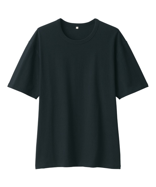 MUJI Labo(ムジラボ)の「〔MUJI Labo〕紳士 昔ながらの製法で編み立てた天竺クルーネック半袖Tシャツ(Tシャツ/カットソー・メンズ・グレー/ブラック/ホワイト/ブルー系・S/M/L/XL)」の15枚目の写真