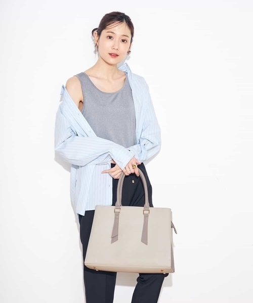 a.v.v（アーヴェヴェ）の「【前後2WAY】ラメタンクトップ（タンクトップ・レディース・グレー/モカ/グレー系その他・40/38/42/36/34）」の13枚目の写真