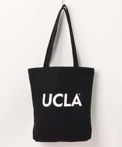 UCLA（ユーシーエルエー）の「【UCLA/ユーシーエルエー】 コットン トートバッグ（トートバッグ・レディース・ブラック/ホワイト・FREE）」の7枚目の写真