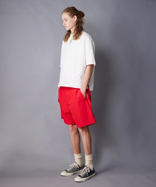 rehacer(レアセル)の「rehacer : 60/40 Cloth Utility Shorts / ロクヨンクロス ユーティリティーショーツ(その他パンツ・メンズ・レッド/ブラック/ネイビー・LARGE/MEDIUM/SMALL)」の10枚目の写真
