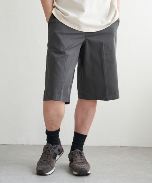 VENCEEXCHANGE(ヴァンスエクスチェンジ)の「Dickies ディッキーズ イージーハーフパンツ(その他パンツ・メンズ・ダークグレー/ベージュ/カーキ/ブラック/チャコール/ダークブルー・LL/M/L)」の4枚目の写真