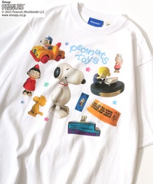 PEANUTS（ピーナッツ）の「PEANUTS SNOOPY（ピーナッツ スヌーピー）ヴィンテージ キャラクターフォトプリント メンズ レディース ユニセックス（Tシャツ/カットソー・メンズ）」