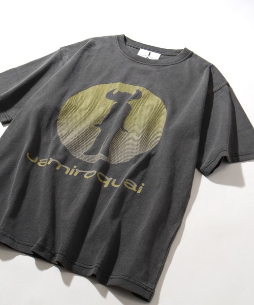 セール】【Jamiroquai/ジャミロクワイ】ピグメント加工 サークル セール】【Jamiroquai/ジャミロクワイ】ピグメント加工 サークル