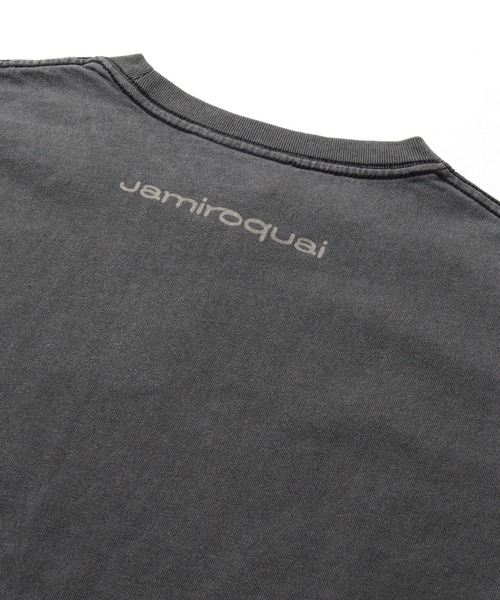 CORPUS SELECT(コーパストーキョー)の「【Jamiroquai/ジャミロクワイ】ピグメント加工 サークルプリント 半袖Tシャツ(Tシャツ/カットソー・メンズ・ホワイト/ブラック系その他/ブラック系その他2・L/M/LL)」の20枚目の写真