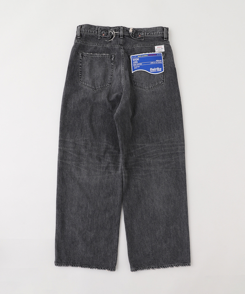 DAIRIKU(ダイリク)の「DAIRIKU / ダイリク Wide Vintage Denim Pants RG-DNM3(デニムパンツ・メンズ・ブルー/ブラック・31/27/29)」の3枚目の写真