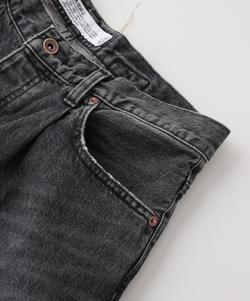 DAIRIKU(ダイリク)の「DAIRIKU / ダイリク Wide Vintage Denim Pants RG-DNM3(デニムパンツ・メンズ・ブルー/ブラック・31/27/29)」の5枚目の写真