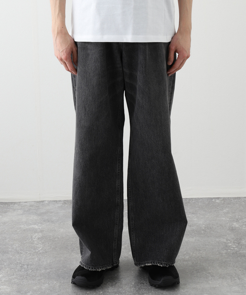DAIRIKU(ダイリク)の「DAIRIKU / ダイリク Wide Vintage Denim Pants RG-DNM3(デニムパンツ・メンズ・ブルー/ブラック・31/27/29)」の10枚目の写真