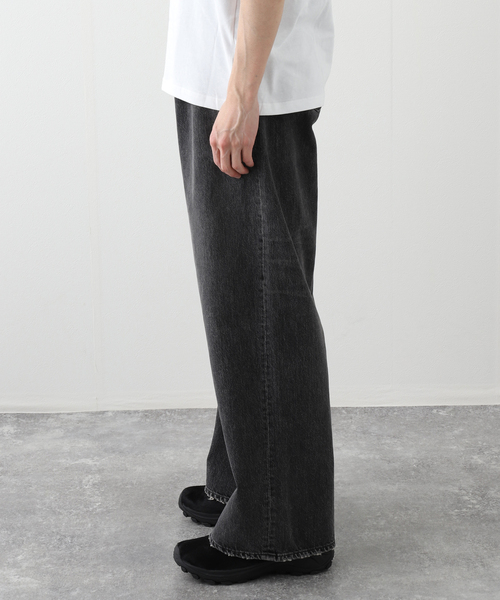 DAIRIKU(ダイリク)の「DAIRIKU / ダイリク Wide Vintage Denim Pants RG-DNM3(デニムパンツ・メンズ・ブルー/ブラック・31/27/29)」の11枚目の写真