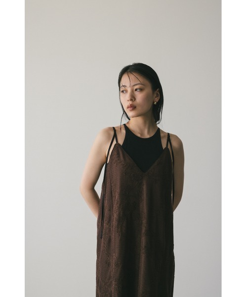 ラティスレースキャミワンピース（ワンピース）｜STYLEMIXER（スタイル