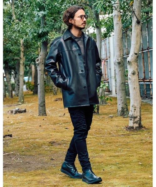 wjk（ダヴルジェイケイ）の「car coat（その他アウター・メンズ・ブラック・SMALL/MEDIUM/LARGE/X-LARGE）」の7枚目の写真