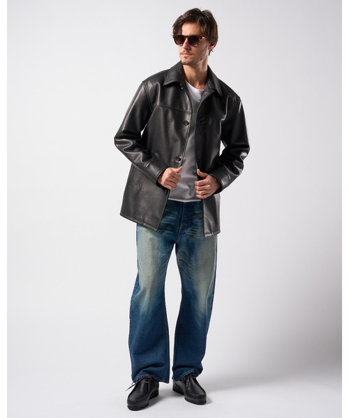 wjk（ダヴルジェイケイ）の「car coat（その他アウター・メンズ・ブラック・SMALL/MEDIUM/LARGE/X-LARGE）」の9枚目の写真