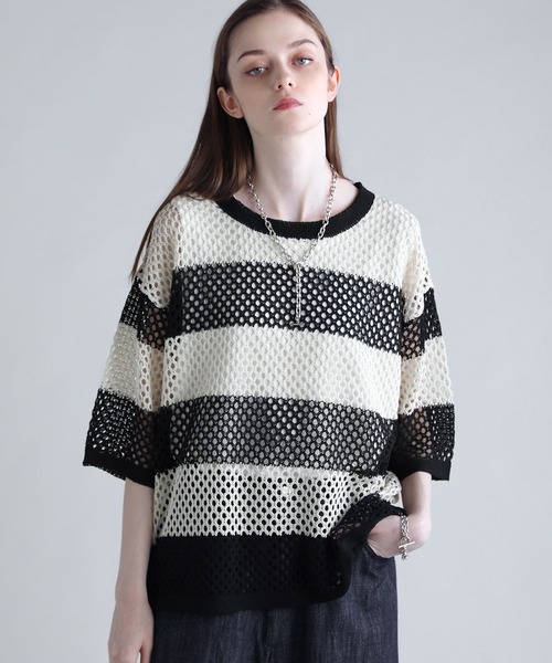SOCCE（ソーシー）の「モヘアライクルーズシルエット