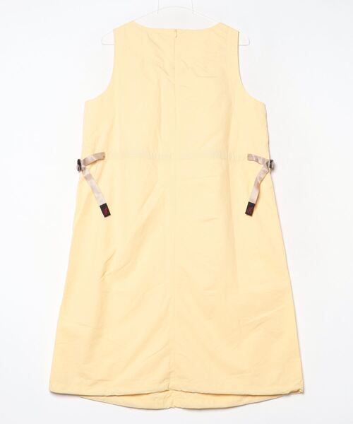 Gramicci（グラミチ）の「Gramicci:ナイロン ドレス（ワンピース・レディース・ブラック/クリーム・ONE SIZE）」の3枚目の写真