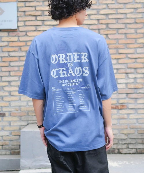 セール】RVCA メンズ TOUR DATES SS Tシャツ 【2025年夏モデル