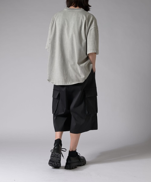 Lui's(ルイス)の「ルーズフィットカーゴショートパンツ(その他パンツ・メンズ・ブラック/ホワイト・FREE)」の16枚目の写真