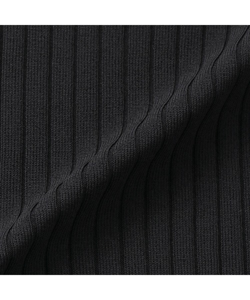 TOKYO SHIRTS（トウキョウシャツ）の「レディースニット リブフレンチ プルオーバー（ニット/セーター・レディース・ネイビー/ブラック・M/L/LL）」の10枚目の写真