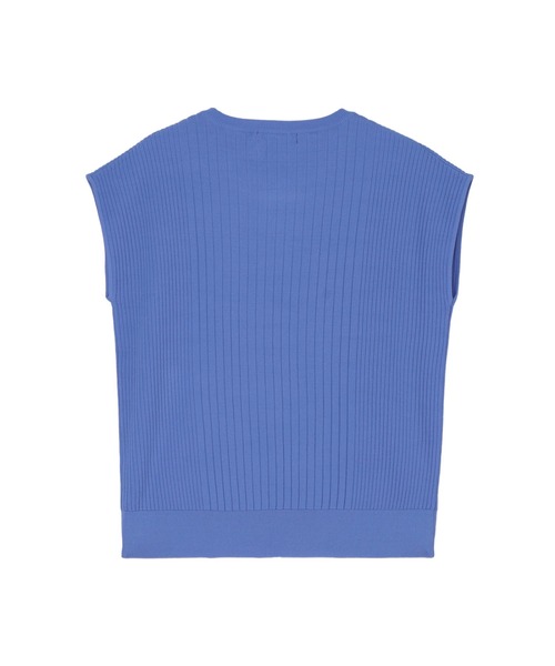 TOKYO SHIRTS（トウキョウシャツ）の「レディースニット リブフレンチ プルオーバー（ニット/セーター・レディース・ネイビー/ブラック・M/L/LL）」の3枚目の写真