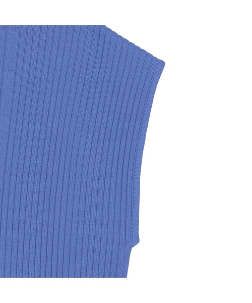 TOKYO SHIRTS（トウキョウシャツ）の「レディースニット リブフレンチ プルオーバー（ニット/セーター・レディース・ネイビー/ブラック・M/L/LL）」の5枚目の写真