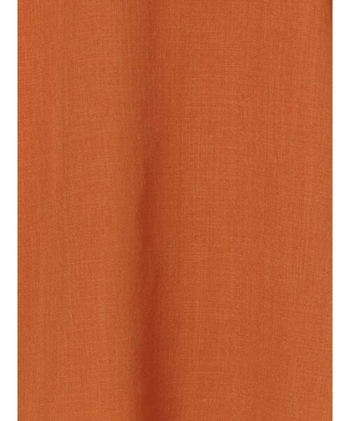 Lugnoncure(ルノンキュール)の「麻調フレンチスリーブジャケット《2025summer catalog item》(ノーカラージャケット・レディース・ベージュ/オレンジ/ブラック・F)」の19枚目の写真