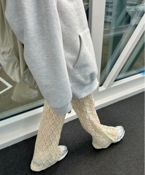 LAC-VERT（ラック・ヴェール）の「レースパンツ（その他パンツ・レディース・ホワイト/ブラック/ピンク/ベージュ・FREE）」の18枚目の写真