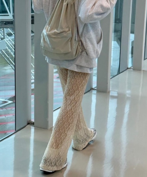 LAC-VERT（ラック・ヴェール）の「レースパンツ（その他パンツ・レディース・ホワイト/ブラック/ピンク/ベージュ・FREE）」の19枚目の写真