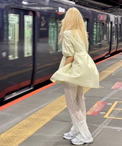 LAC-VERT（ラック・ヴェール）の「レースパンツ（その他パンツ・レディース・ホワイト/ブラック/ピンク/ベージュ・FREE）」の7枚目の写真