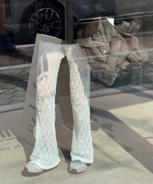 LAC-VERT（ラック・ヴェール）の「レースパンツ（その他パンツ・レディース・ホワイト/ブラック/ピンク/ベージュ・FREE）」の11枚目の写真