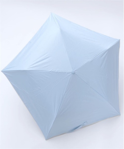 axes femme（アクシーズファム）の「バイカラーリボン晴雨兼用折傘（折りたたみ傘・レディース・サックスブルー/ブラック/ホワイト・FREE）」の16枚目の写真