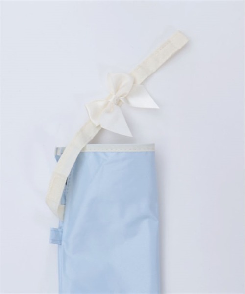 axes femme（アクシーズファム）の「バイカラーリボン晴雨兼用折傘（折りたたみ傘・レディース・サックスブルー/ブラック/ホワイト・FREE）」の22枚目の写真