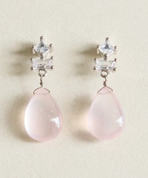 Zoule ゾーラ:Mon bijouxシリーズ meiny 天然石 ピアス