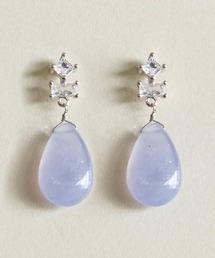 Zoule（ゾーラ）の「Zoule ゾーラ：Mon bijouxシリーズ　meiny　天然石　ピアス（ピアス（両耳用））」