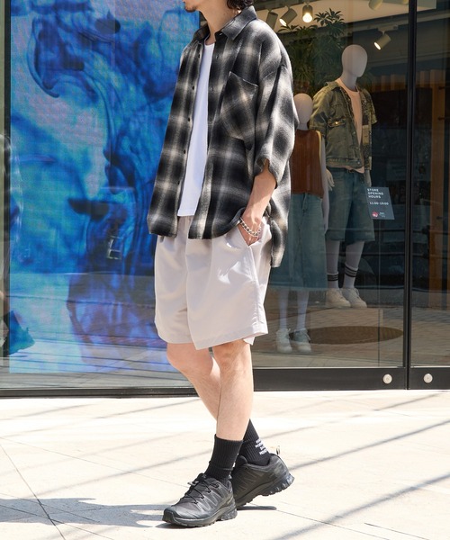 MAISON CLUB(メゾンクラブ)の「【MAISON CLUB】COBRA CAPS / Microfiber All Purpose Shorts(その他パンツ・メンズ・ブラック/ダークグリーン/ブルー/ミント/ネイビー/パープル/ベージュ・L/M)」の18枚目の写真