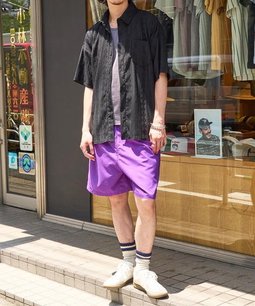 MAISON CLUB(メゾンクラブ)の「【MAISON CLUB】COBRA CAPS / Microfiber All Purpose Shorts(その他パンツ・メンズ・ブラック/ダークグリーン/ブルー/ミント/ネイビー/パープル/ベージュ・L/M)」の15枚目の写真