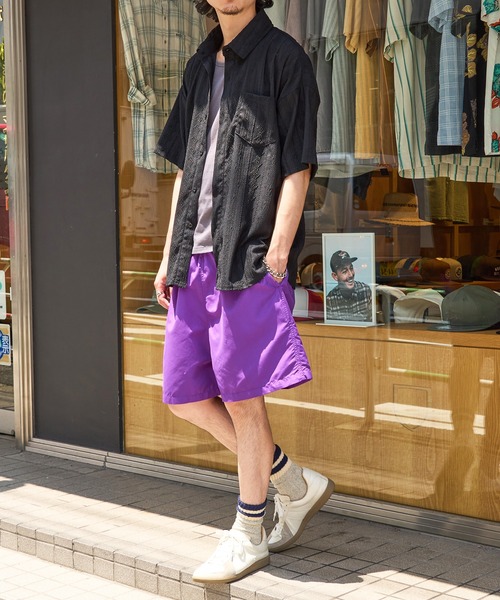 MAISON CLUB(メゾンクラブ)の「【MAISON CLUB】COBRA CAPS / Microfiber All Purpose Shorts(その他パンツ・メンズ・ブラック/ダークグリーン/ブルー/ミント/ネイビー/パープル/ベージュ・L/M)」の16枚目の写真