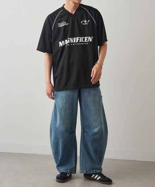 HAUS(ハウス)の「【HAUS】カーブデニム JNF24100(デニムパンツ・メンズ・ブルー/マルチ・M/L)」の6枚目の写真