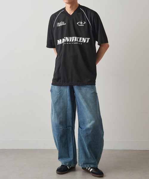 HAUS(ハウス)の「【HAUS】カーブデニム JNF24100(デニムパンツ・メンズ・ブルー/マルチ・M/L)」の5枚目の写真